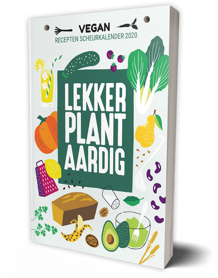 Lekker plantaardig, dé vegan scheurkalender van 2020!